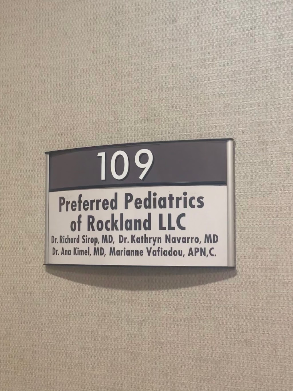 Preferred Pediatrics of Rockland | 100 NY-59 #109, Suffern, NY 10901, USA | Phone: (845) 357-5020