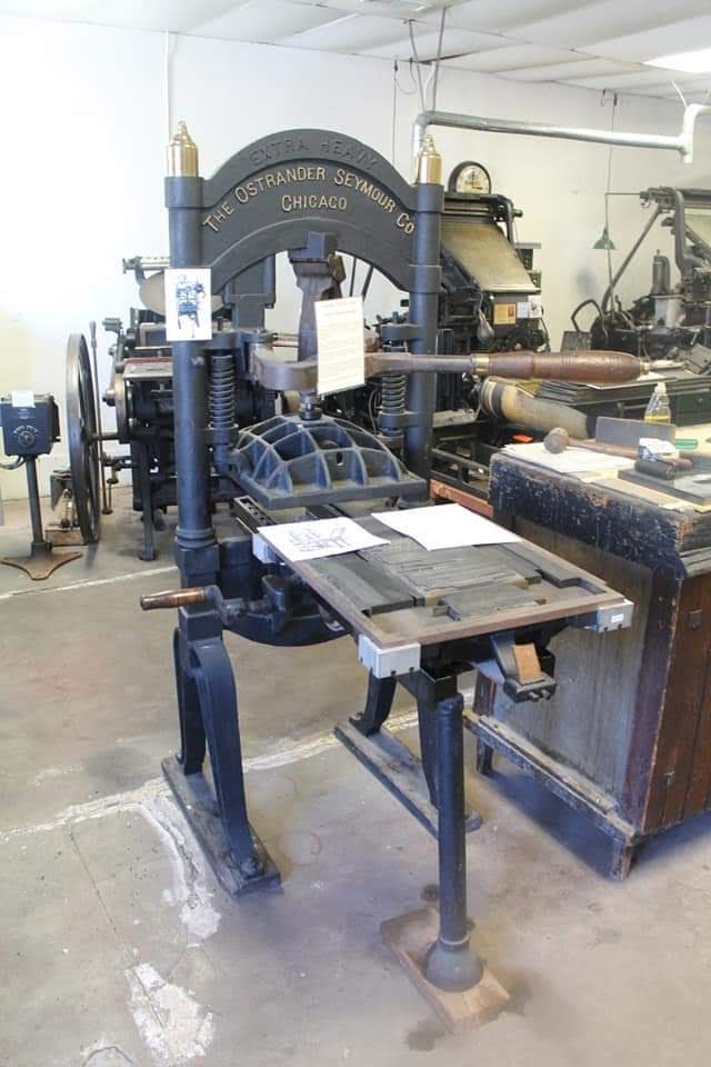 Peabody Printing Museum | 210 N Walnut St, Peabody, KS 66866, USA | Phone: (620) 983-2174