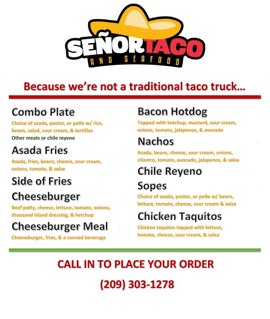 Senor Taco & Seafood | 13135 Lake Rd, Hickman, CA 95323, USA | Phone: (209) 303-1278