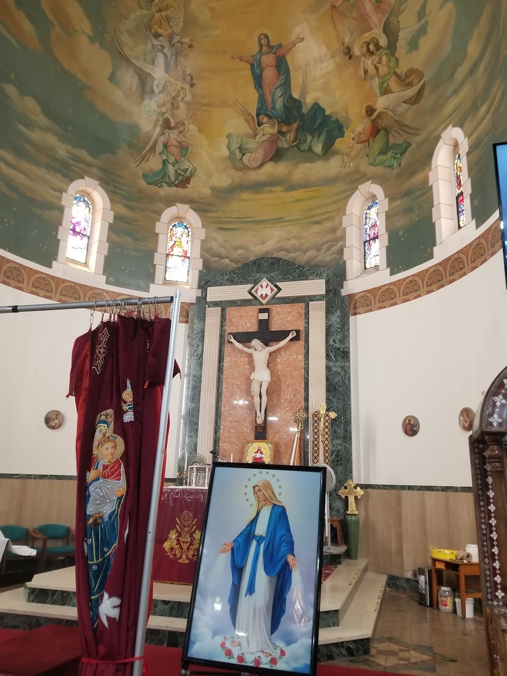 The Virgin, St. Shenouda & St. Thomas Coptic Orthodox Church | 1717 S Broad St, Trenton, NJ 08610, USA | Phone: (609) 249-4571