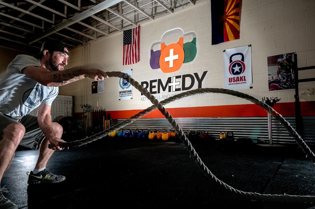 Remedy Kettlebell Club | 9501 W Peoria Ave Suite 105, Peoria, AZ 85345, USA | Phone: (623) 261-4659