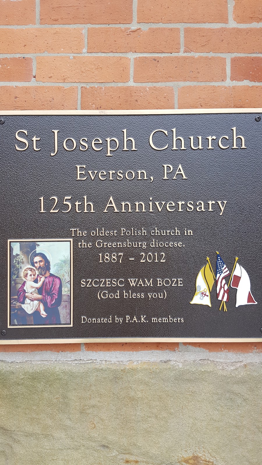 St Josephs Roman Catholic Church | 201 Painter St, Everson, PA 15631, USA | Phone: (724) 887-6714