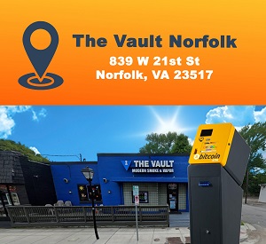 Bitcoin ATM Norfolk - Coinhub | 839 W 21st St, Norfolk, VA 23517, United States | Phone: (702) 900-2037