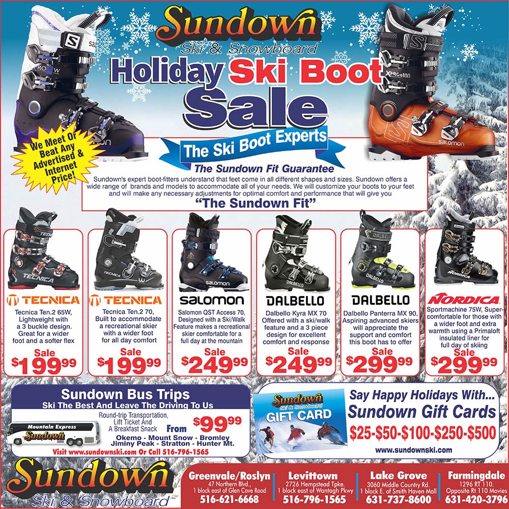 Sundown Ski & Surf Shop | 2726 Hempstead Tpke, Levittown, NY 11756, USA | Phone: (516) 796-1565