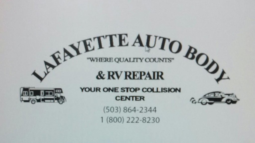 Lafayette Auto Body & RV Repair | 204 3rd St, Lafayette, OR 97127, USA | Phone: (503) 864-2344