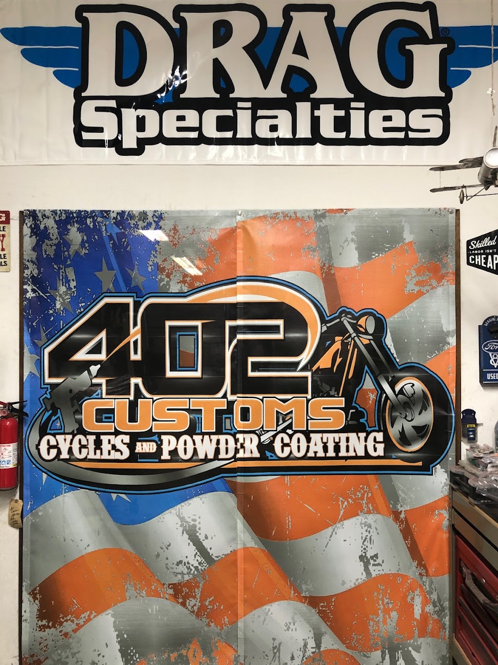 402 Customs - Cycles and Powder Coating | 2319 11th St, Columbus, NE 68601, USA | Phone: (402) 910-7576