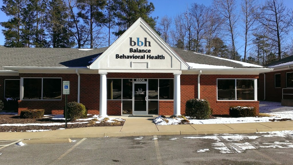 Balance Behavioral Health, PLLC | 6504 Woodlake Village Cir, Midlothian, VA 23112, USA | Phone: (804) 823-5475