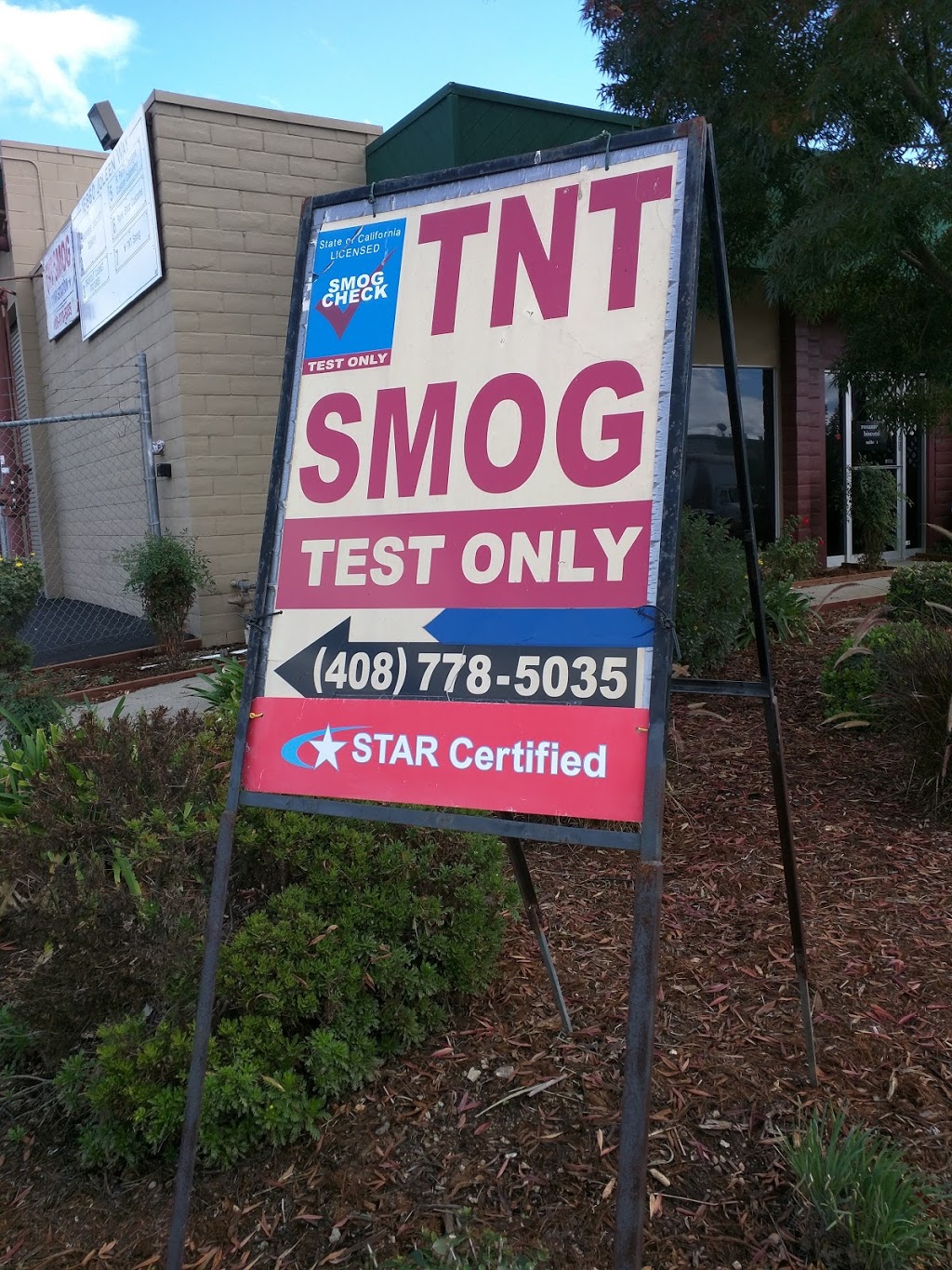 TNT Smog | 16860 Joleen Way # 7, Morgan Hill, CA 95037, USA | Phone: (408) 778-5035