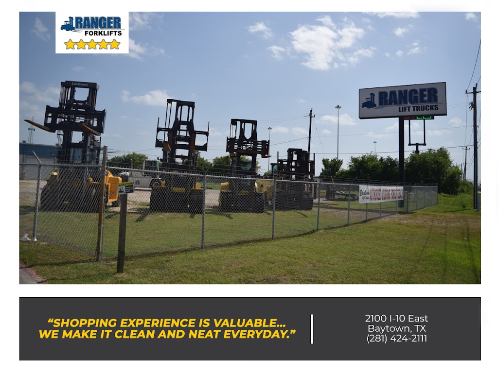 RANGER FORKLIFT RENTALS & SERVICE | 2100 I-10 East, Baytown, TX 77521, USA | Phone: (281) 424-5444