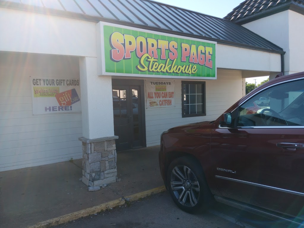 Sports Page Steakhouse | 13747 OK-51 suite b, Coweta, OK 74429, USA | Phone: (918) 279-0014