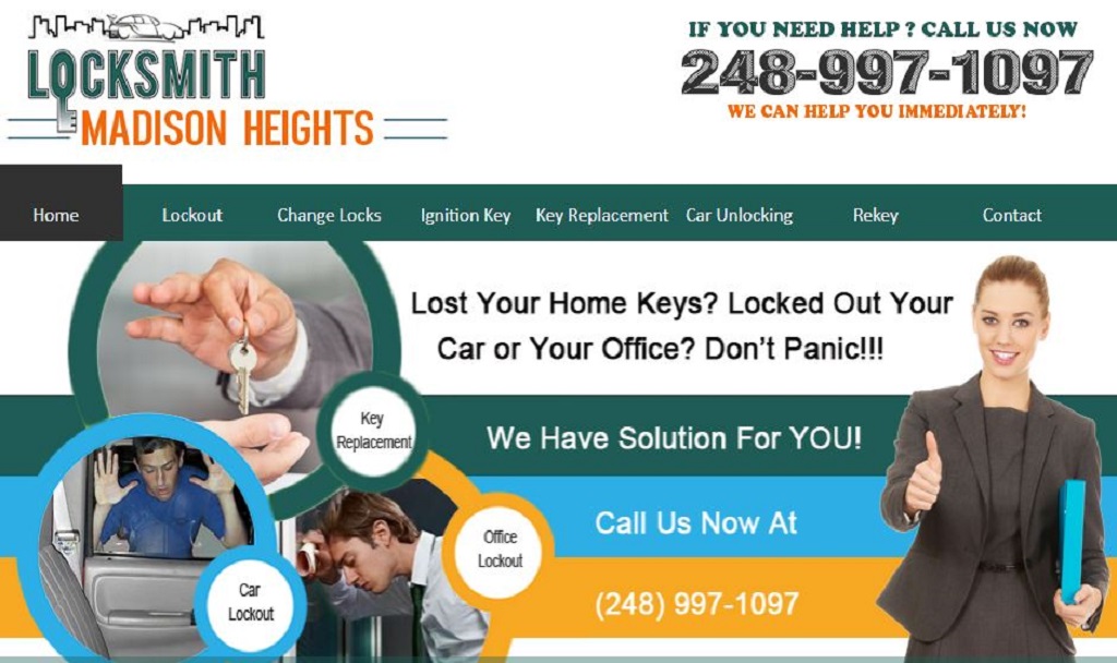 Broken Office Key Madison Heights | 1401 W 14 Mile Rd, Madison Heights, MI 48071, USA | Phone: (248) 997-1097