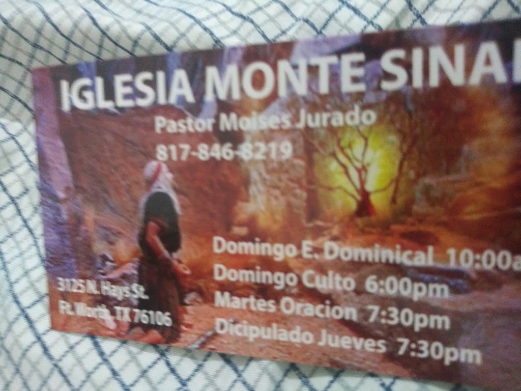 Iglesia Pentecostal Monte Sinai | Fort Worth, TX 76106, USA | Phone: (817) 846-8219