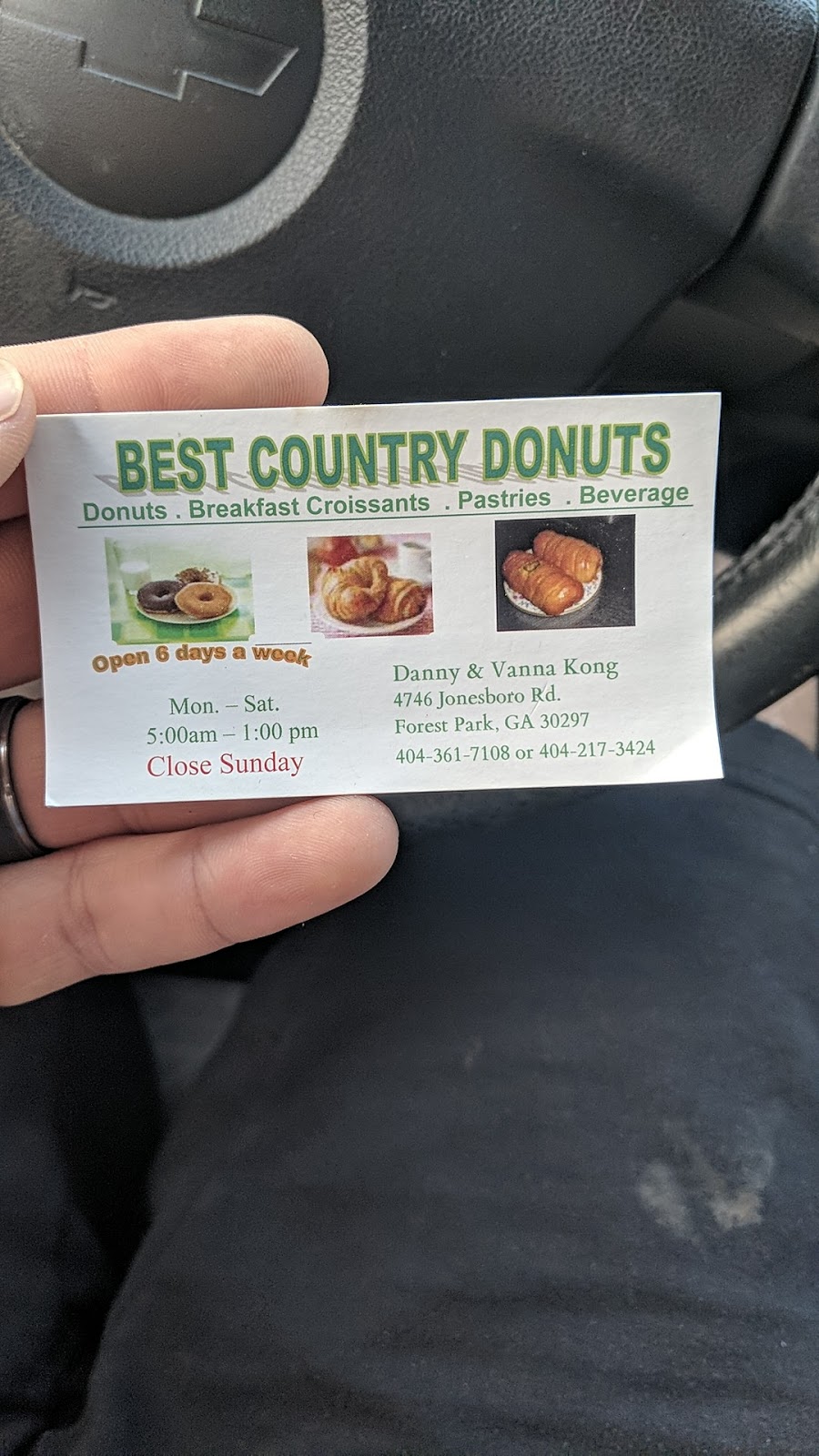 Best Country Doughnuts | 4746 Jonesboro Rd, Forest Park, GA 30297, USA | Phone: (404) 361-7108