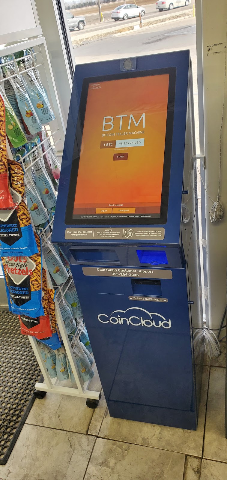 Coin Cloud Bitcoin ATM | 9031 Lake Shore Dr, Nampa, ID 83686, USA | Phone: (208) 615-8835