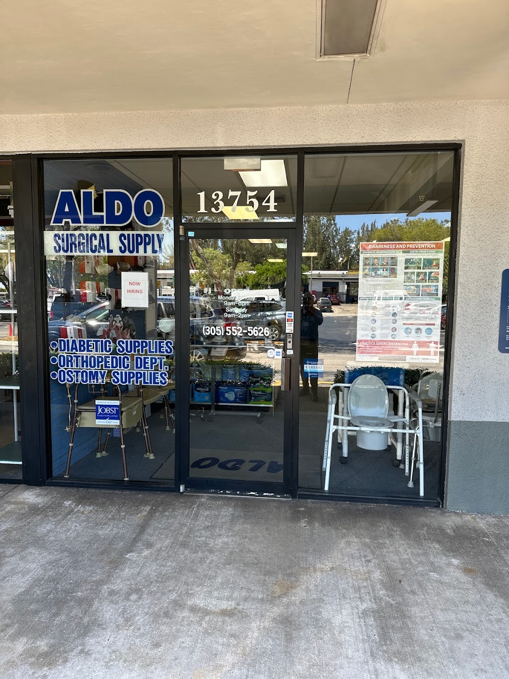 Aldo Surgical & Hospital Supply Inc. # 2 | 13754 SW 8th St, Miami, FL 33184, USA | Phone: (305) 552-5626