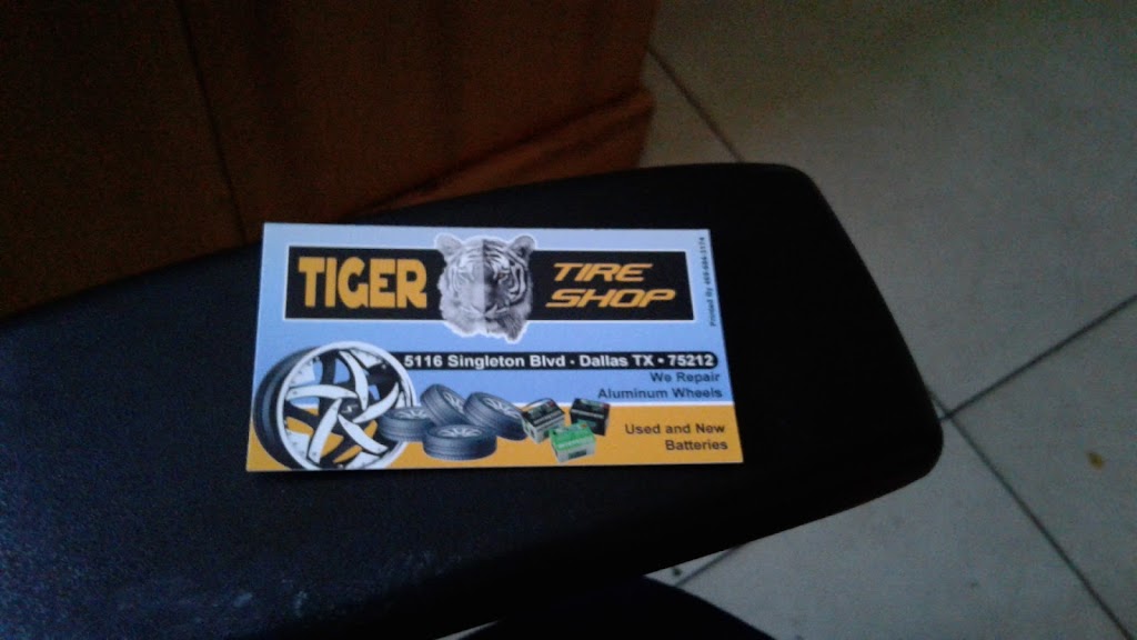 Tiger Tire Shop | 5116 Singleton Blvd, Dallas, TX 75212, USA | Phone: (214) 837-3428
