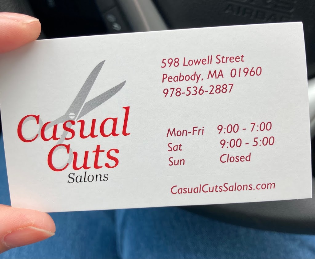 Casual Cuts | 377 Cabot St, Beverly, MA 01915, USA | Phone: (978) 921-0020