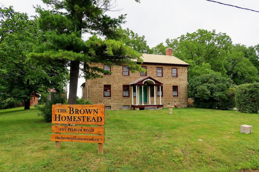 The Brown Homestead | 1317 Pelham Rd, St. Catharines, ON L2R 6P7, Canada | Phone: (905) 328-1646