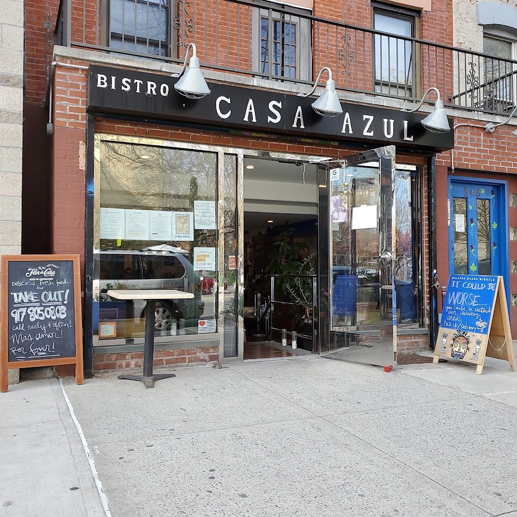 Bistro Casa Azul | 343 Pleasant Avenue at, E 118th St, New York, NY 10035, USA | Phone: (917) 805-0803