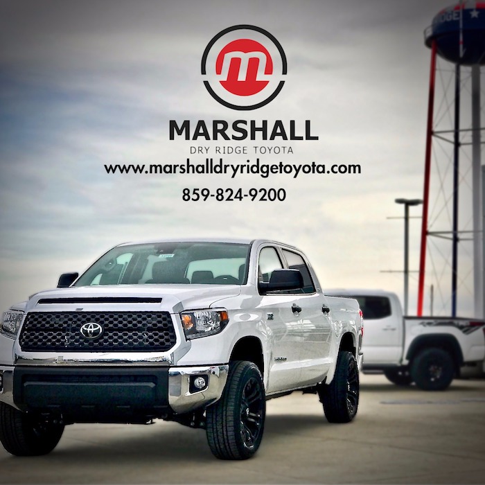 Marshall Dry Ridge Toyota | 9 Taft Hwy, Dry Ridge, KY 41035, USA | Phone: (859) 824-9200