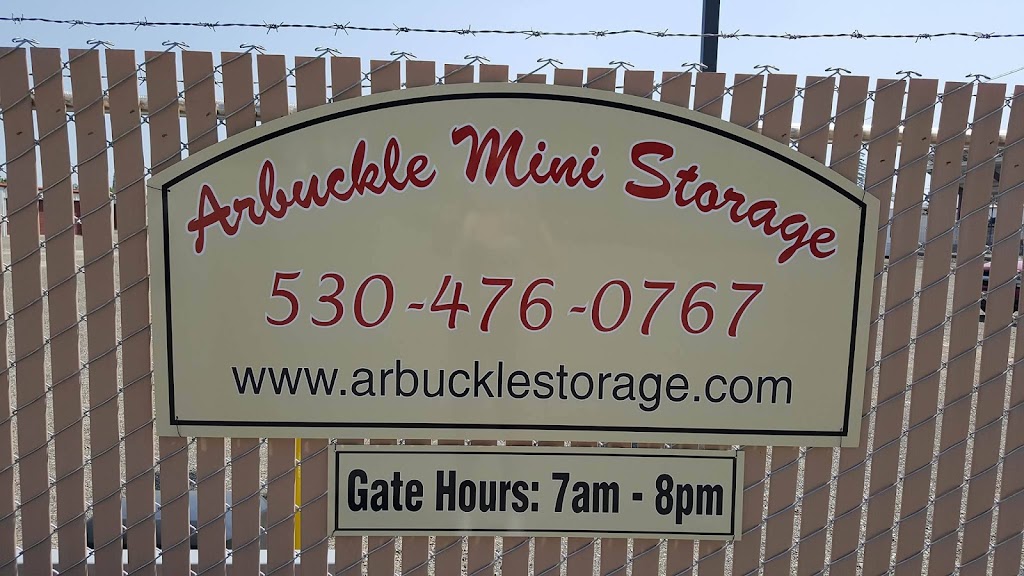 Arbuckle Mini Storage | 401 Olive St, Arbuckle, CA 95912, USA | Phone: (530) 476-0767