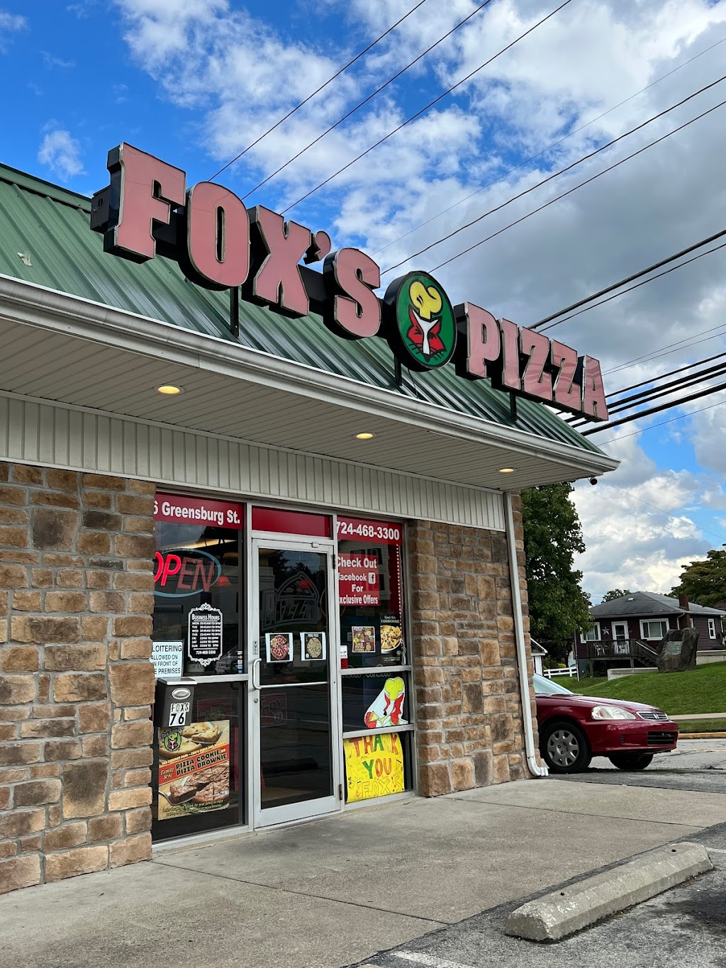 Foxs Pizza Den | 76 Greensburg St, Delmont, PA 15626, USA | Phone: (724) 468-3300