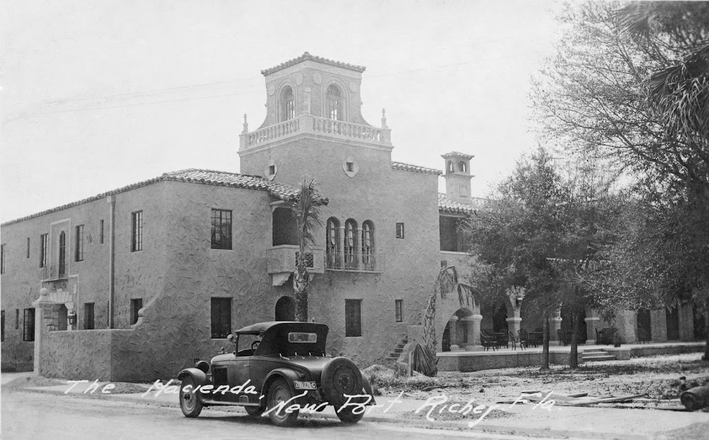 The Hacienda, a Historic 1927 Boutique Hotel | 5621 Main St, New Port Richey, FL 34652, USA | Phone: (727) 845-5621