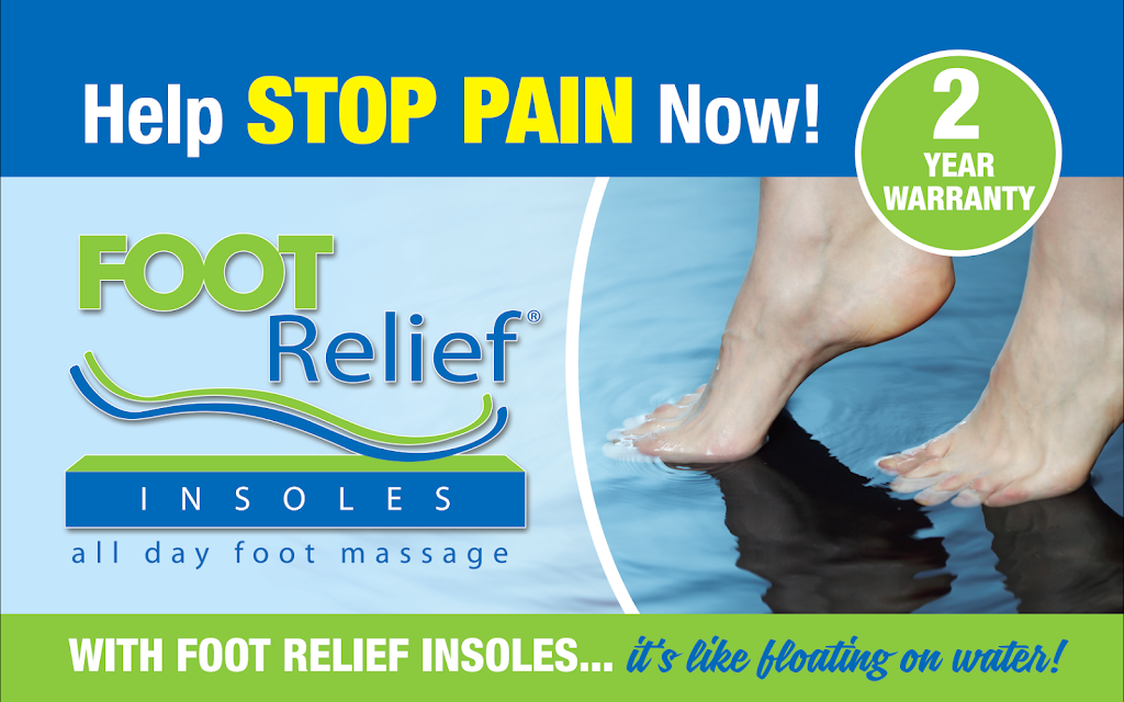 Foot Relief Insoles LLC | 800 Country Club Dr, Modesto, CA 95356, USA | Phone: (800) 614-6762