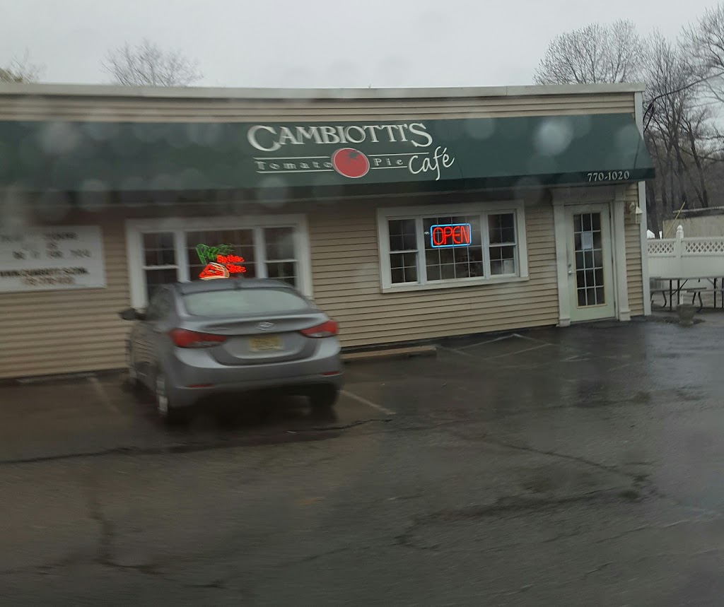 Cambiottis Tomato Pie Cafe | 102 Shippenport Rd, Landing, NJ 07850, USA | Phone: (973) 770-1020