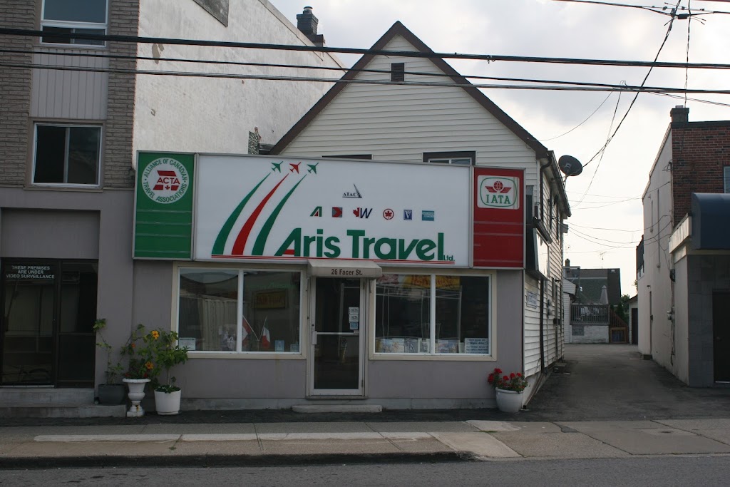 Aris Travel Ltd | 26 Facer St, St. Catharines, ON L2M 5H3, Canada | Phone: (905) 937-4991