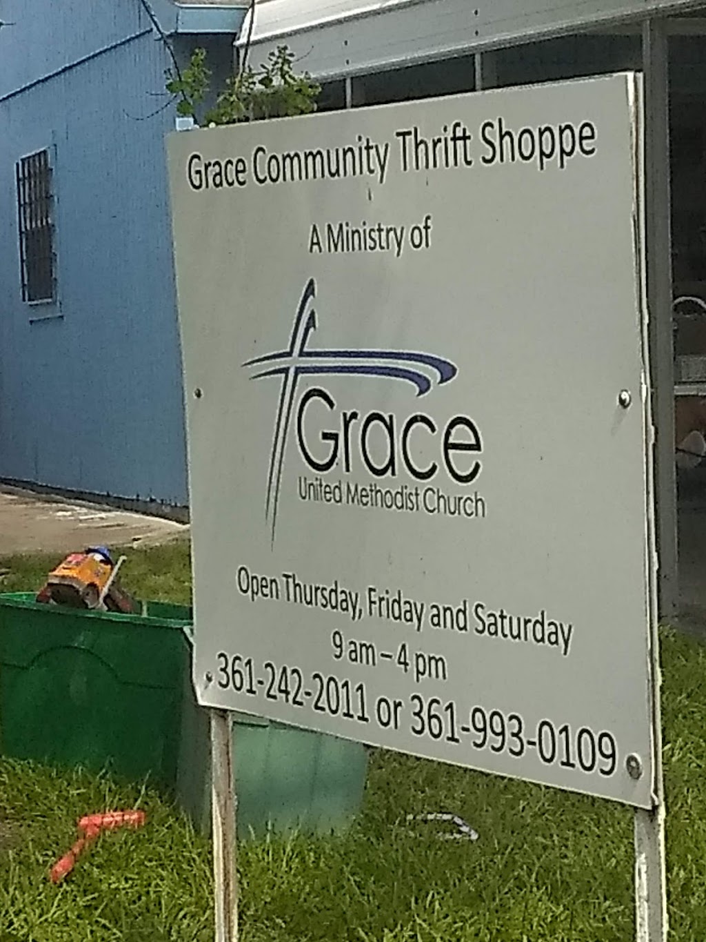 Grace Community Thrift Shoppe | 4425 Church St, Corpus Christi, TX 78410, USA | Phone: (361) 242-2011