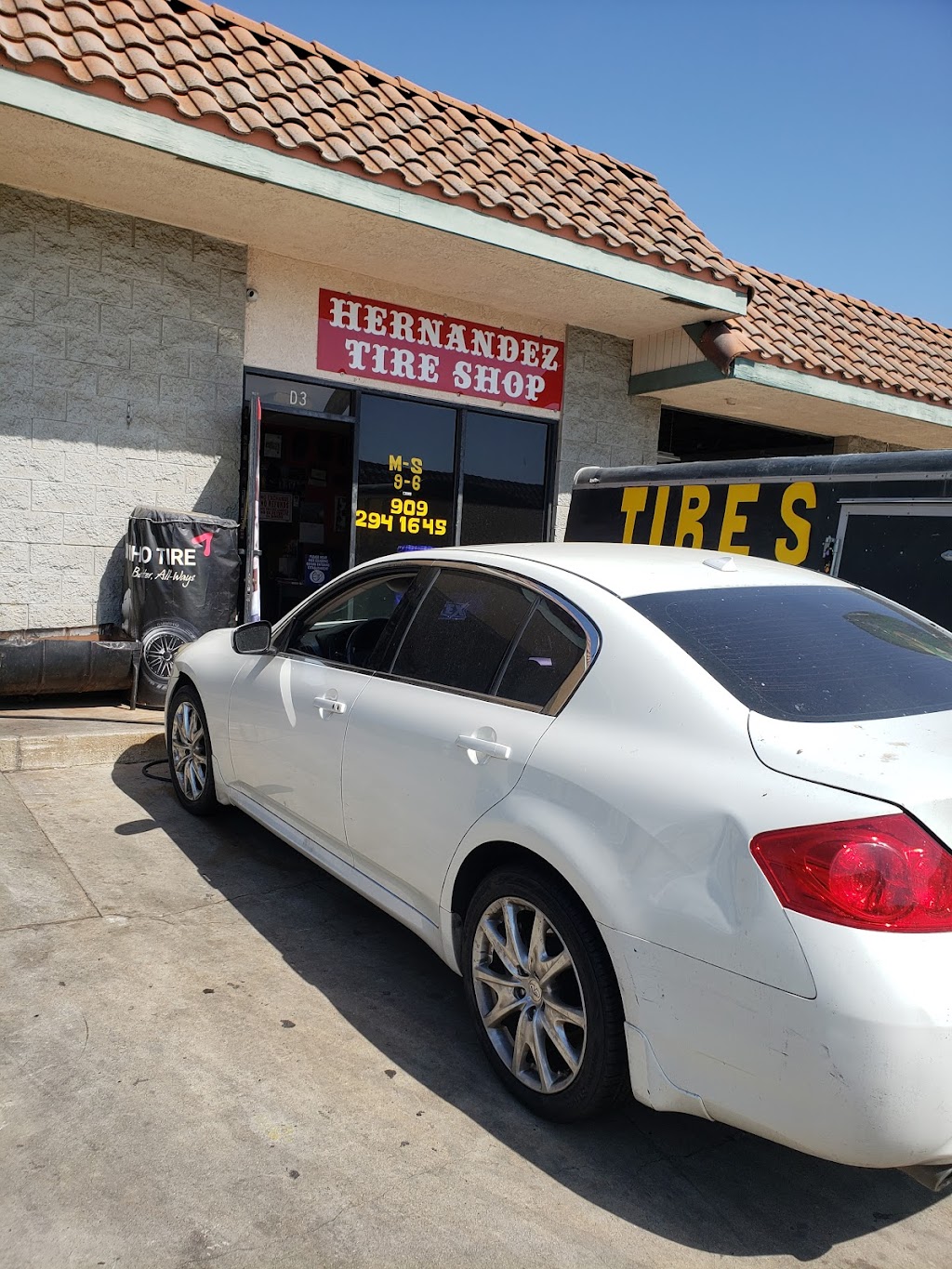 Hernandez Tire Shop | 1710 W Foothill Blvd, Upland, CA 91786, USA | Phone: (909) 294-1645