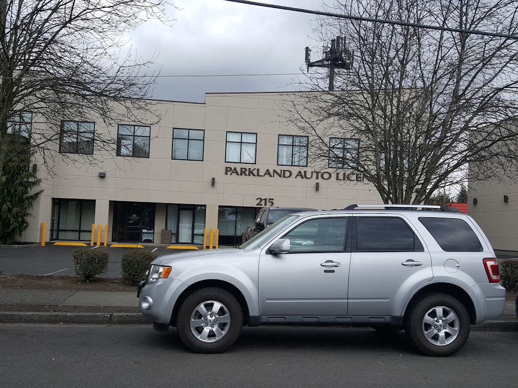 Parkland Auto Licensing Inc | 215 Garfield St S #1a, Tacoma, WA 98444, USA | Phone: (253) 537-3112