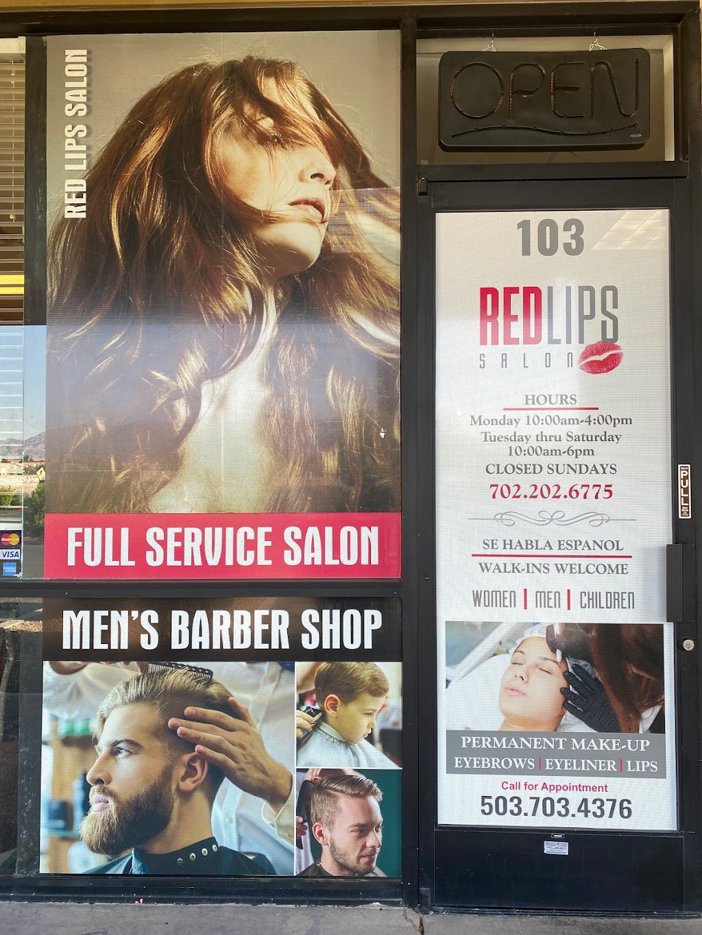 Red Lips Hair Salon | 4645 W Ann Rd #103, North Las Vegas, NV 89031, USA | Phone: (702) 202-6775