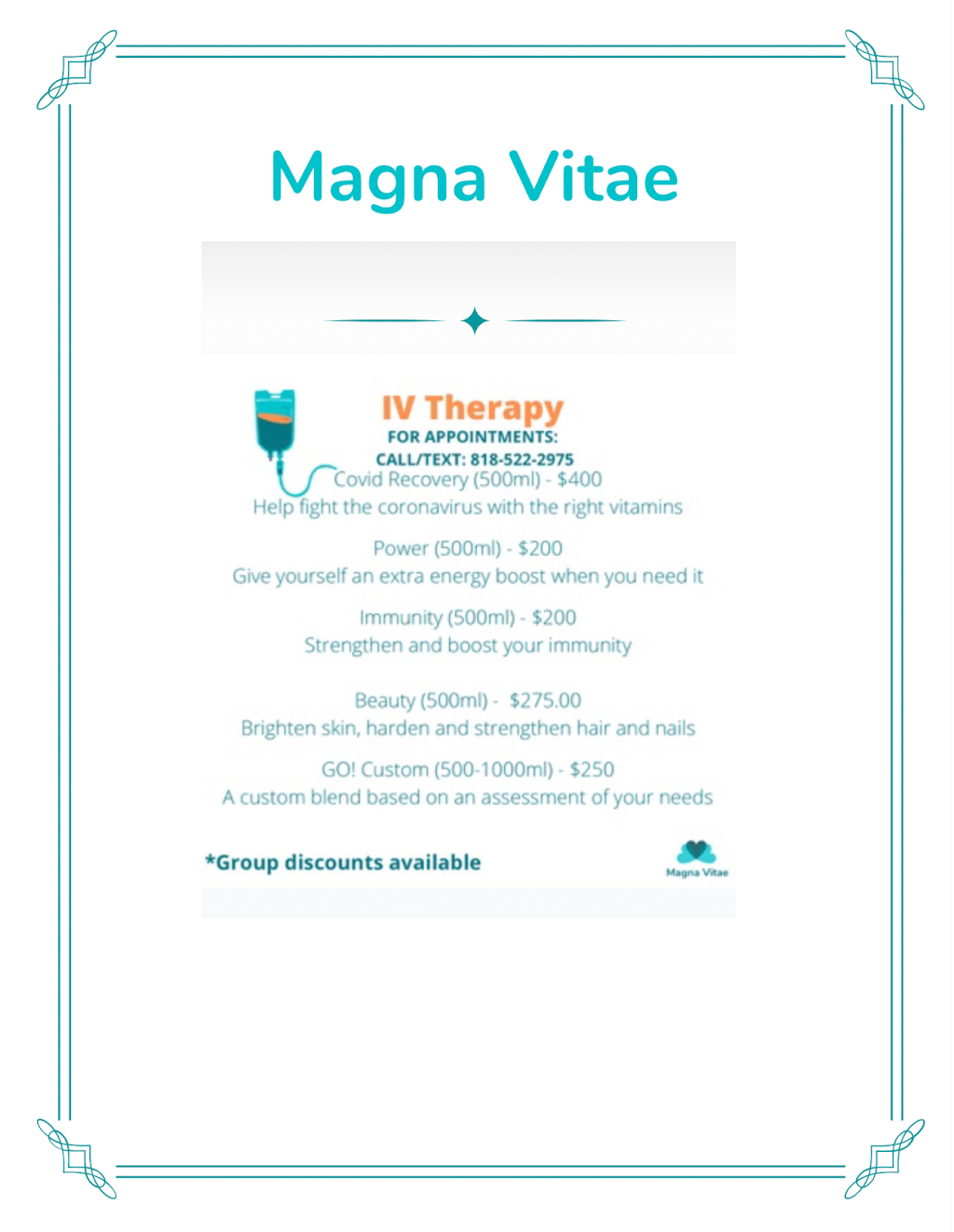 Magna Vitae | 7200 Vineland Ave Suite 214, Sun Valley, CA 91352, USA | Phone: (818) 522-2975