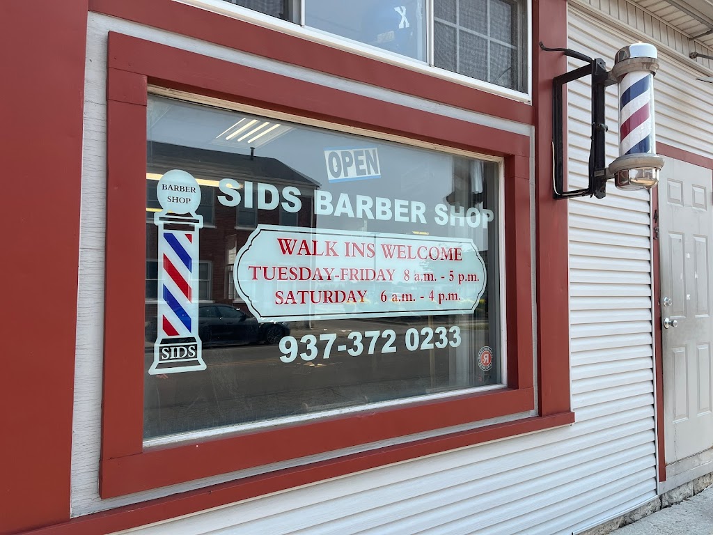 Sids Barber Shop | 43 W 2nd St, Xenia, OH 45385, USA | Phone: (937) 372-0233