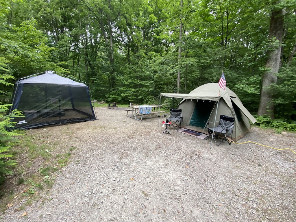 Ohiopyle State Park Kentuck Campground | 400 Kentuck Rd, Dunbar, PA 15431, USA | Phone: (724) 329-8592