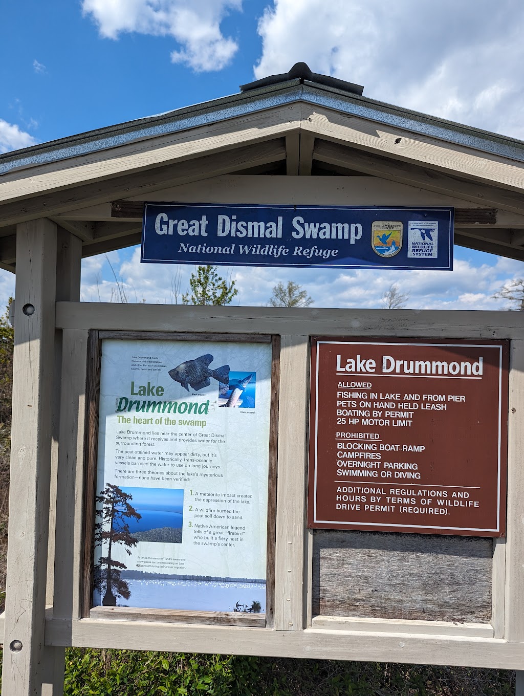Great Dismal Swamp National Wildlife Refuge | 3100 Desert Rd, Suffolk, VA 23434, USA | Phone: (757) 986-3705