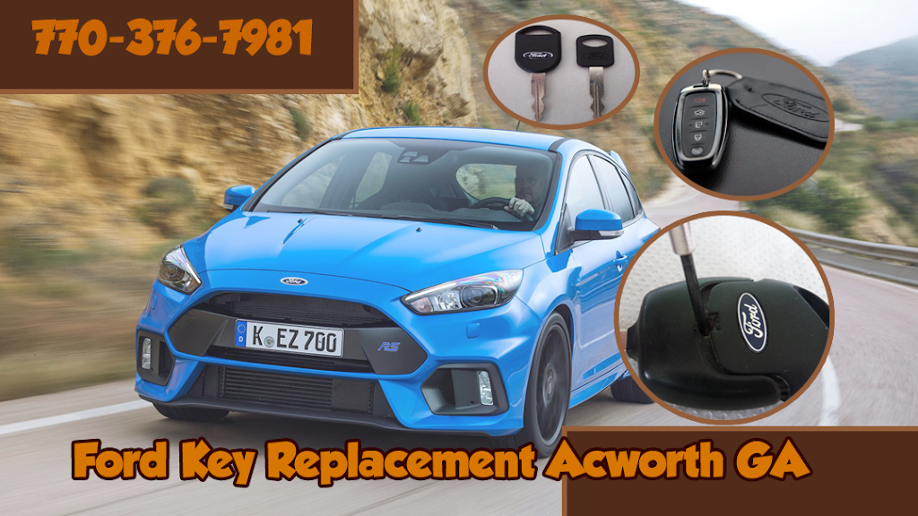 Ford Key Replacement Acworth GA | 3734 Cedarcrest Rd, Acworth, GA 30101, USA | Phone: (770) 376-7981