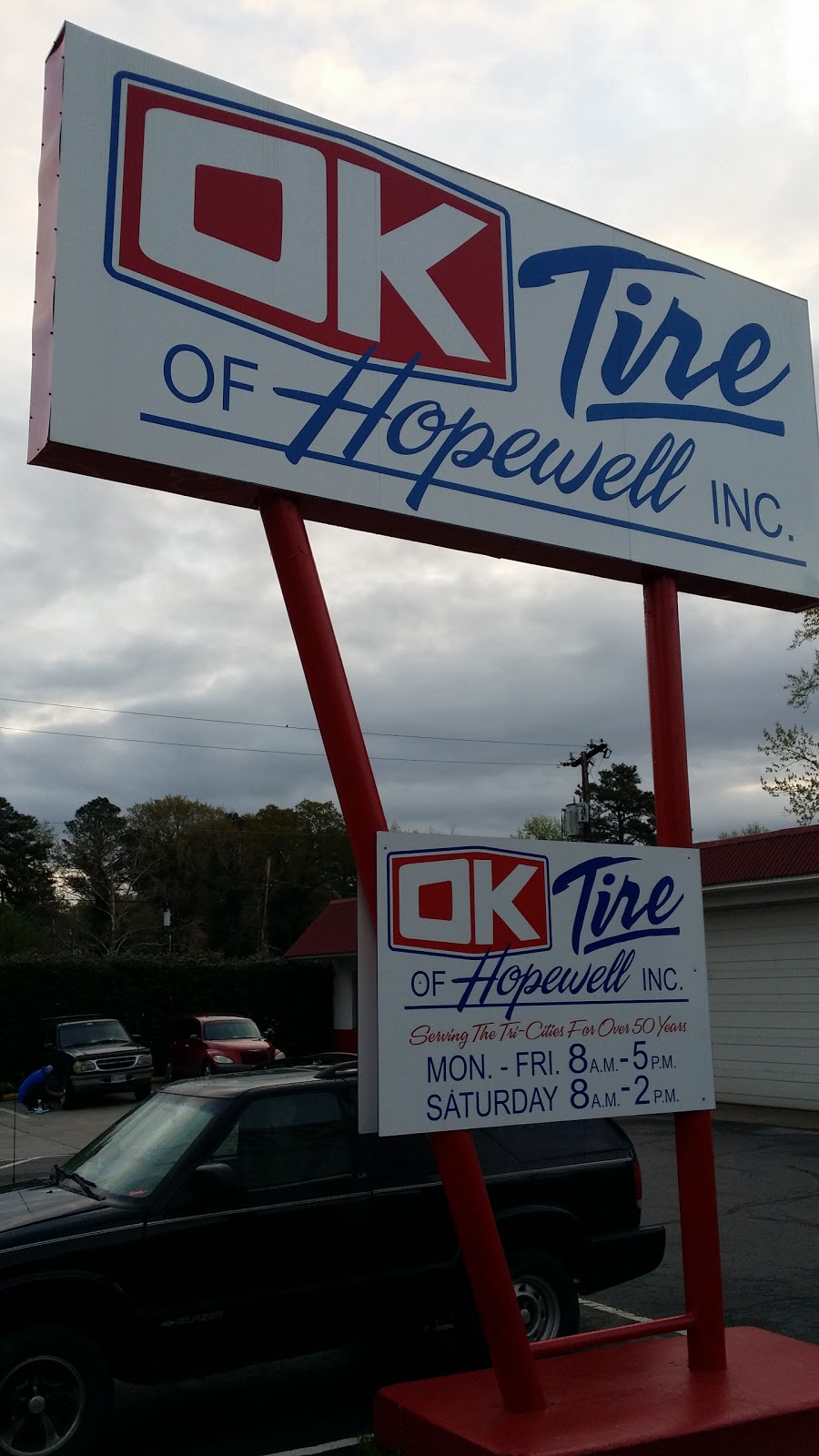 OK Tire of Hopewell Inc | 2500 Oaklawn Blvd, Hopewell, VA 23860, USA | Phone: (804) 458-3712