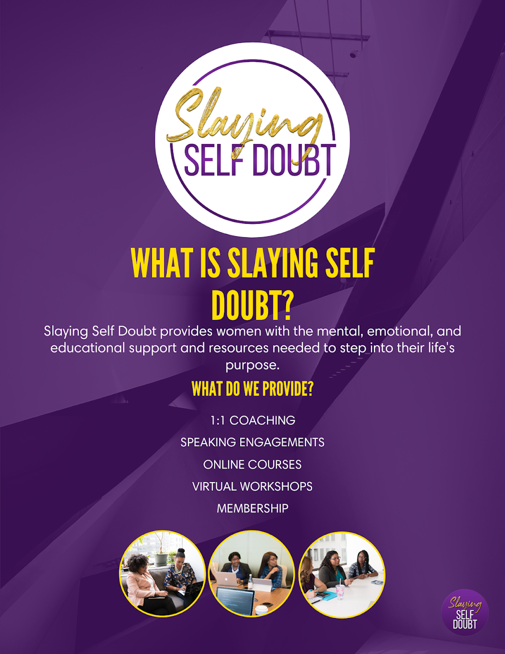 Slaying Self Doubt, LLC | 5471 Southern Maryland Blvd, Lothian, MD 20711, USA | Phone: (202) 964-0046