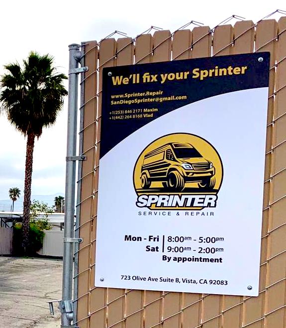 Sprinter Service & Repair | 723 Olive Ave SUITE B, Vista, CA 92083, USA | Phone: (760) 933-0000