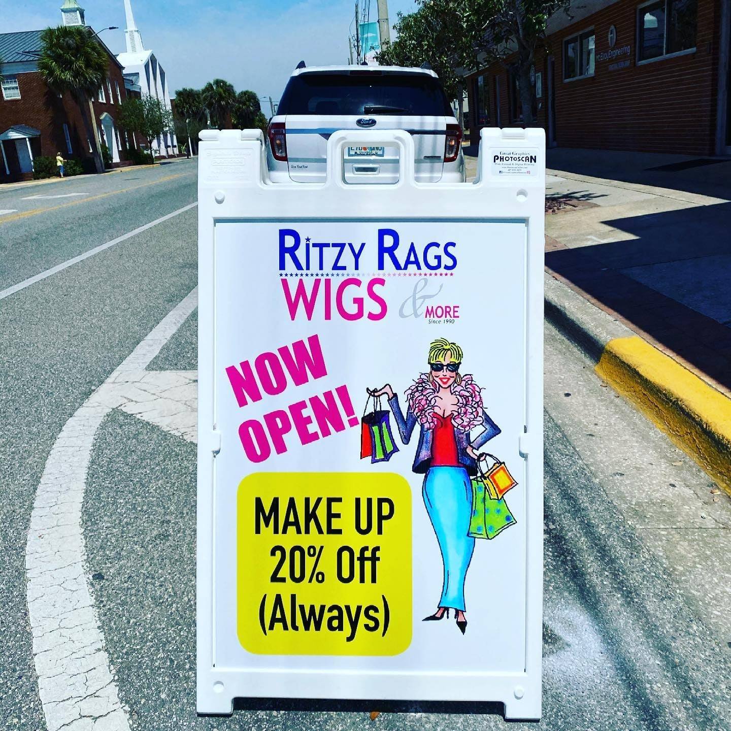 Ritzy Rags Wigs & More | 1833 Edgewater Dr, Orlando, FL 32804 | Phone: (407) 897-2117