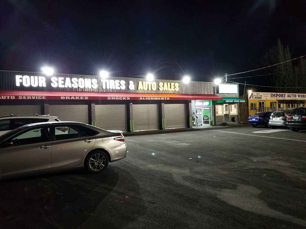 Four Seasons Tires and Auto Sales | 21621 Mission Blvd, Hayward, CA 94541 | Phone: (510) 274-5646
