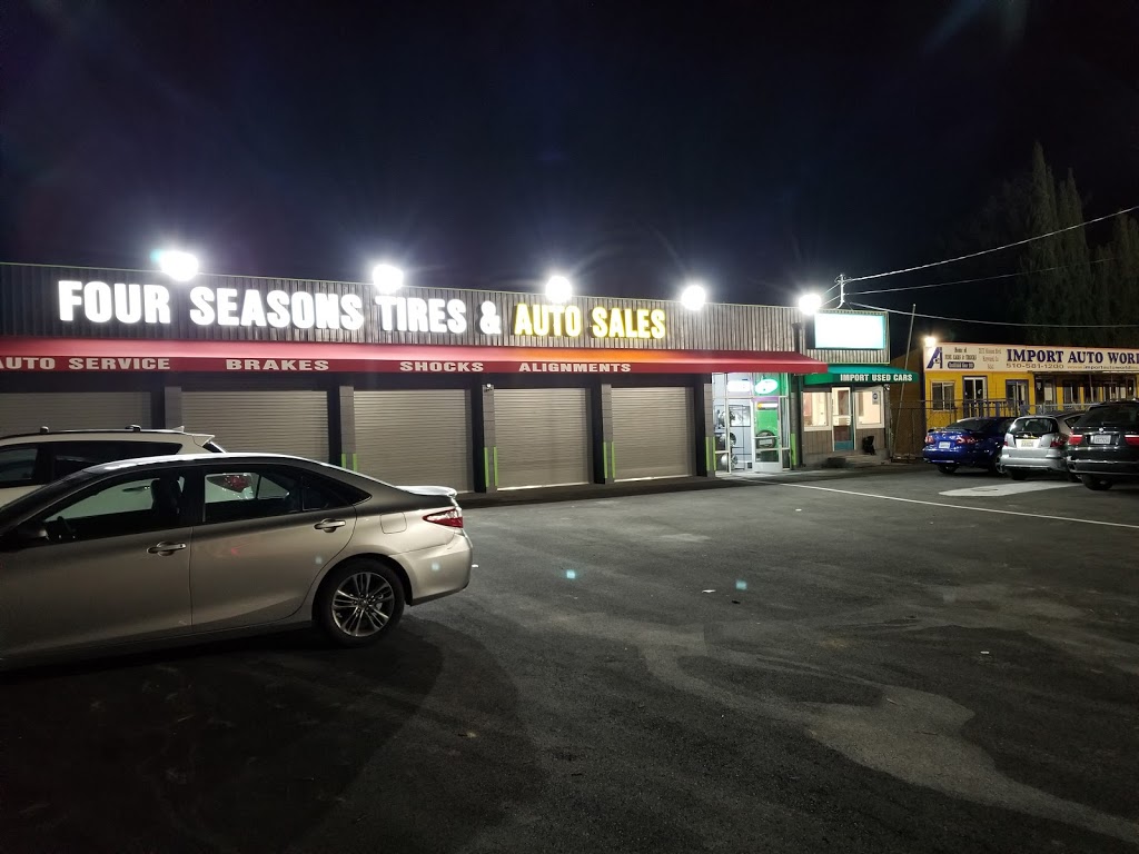 Four Seasons Tires and Auto Sales | 21621 Mission Blvd, Hayward, CA 94541, USA | Phone: (510) 274-5646