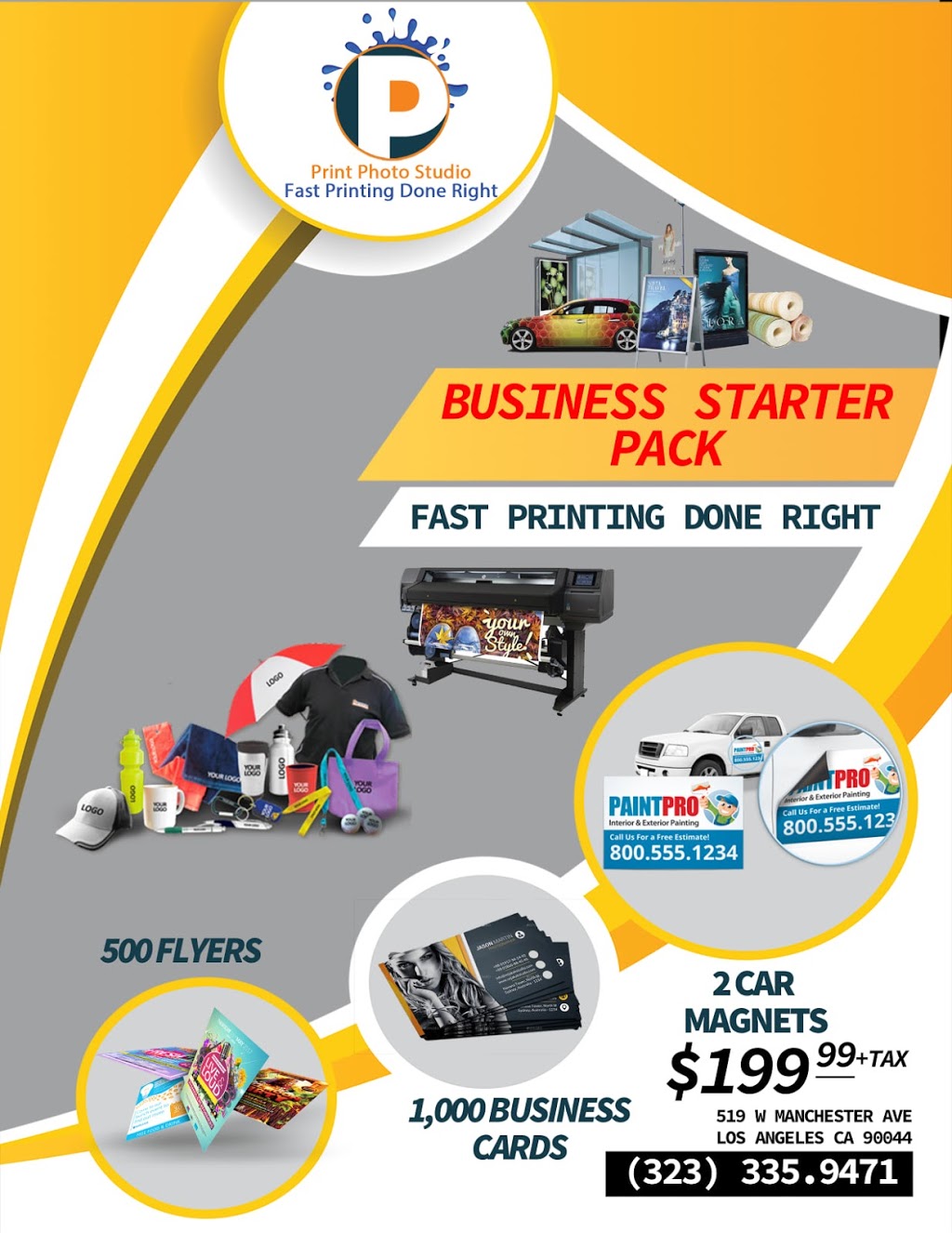 print photo studio | 519 W Manchester Ave, Los Angeles, CA 90044 | Phone: (323) 335-9471