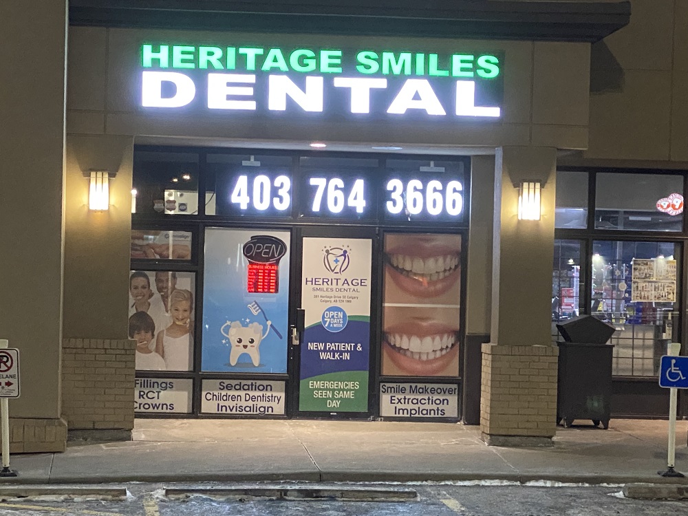 Heritage Smiles Dental | 381 Heritage Dr SE, Calgary, AB T2H 1M8, Canada | Phone: (403) 764-3666