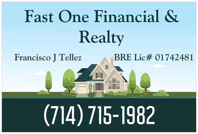 Fast One Financial & Realty | 20485 Via Castile, Yorba Linda, CA 92886, USA | Phone: (714) 715-1982