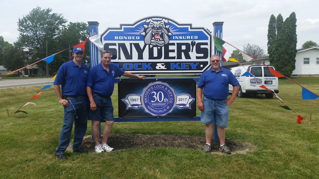 Snyders Lock and Key Co. | 1316 Lima Rd, Kendallville, IN 46755, USA | Phone: (260) 347-5774