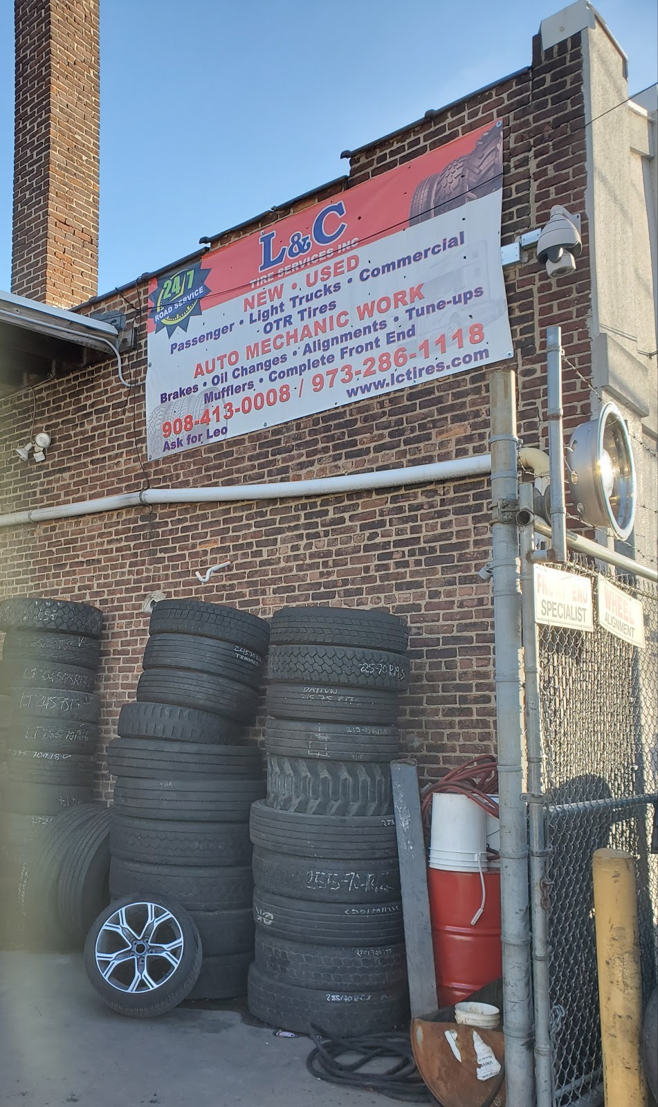 L&C Tire Services | 220 Sherman Ave, Newark, NJ 07114, USA | Phone: (973) 286-1118